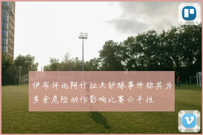 伊布评论阿什拉夫铲球事件称其为多余危险动作影响比赛公平性